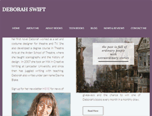 Tablet Screenshot of deborahswift.com